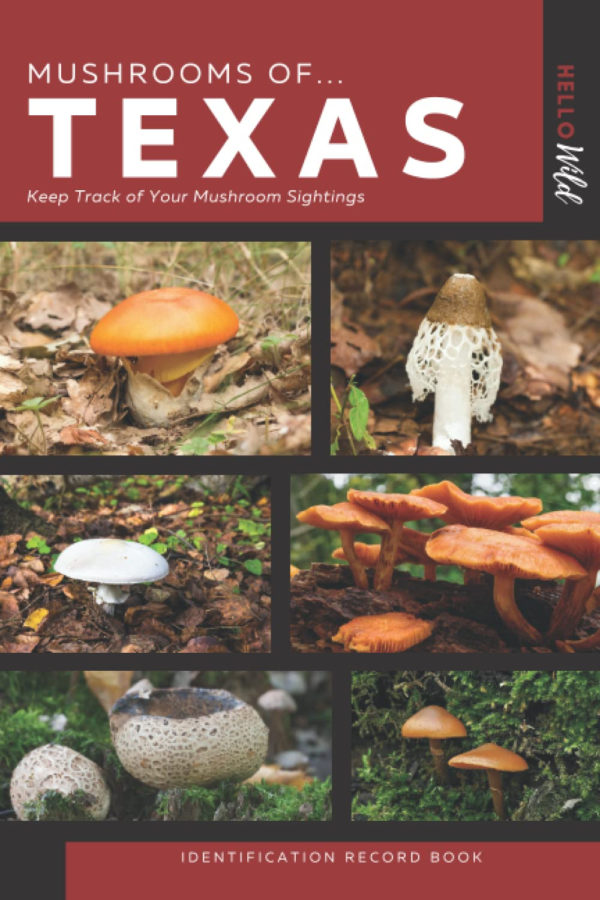 Mushrooms of Texas Identification Record Book: A Simple Take Along Book to Identify and Track Mushrooms in the South